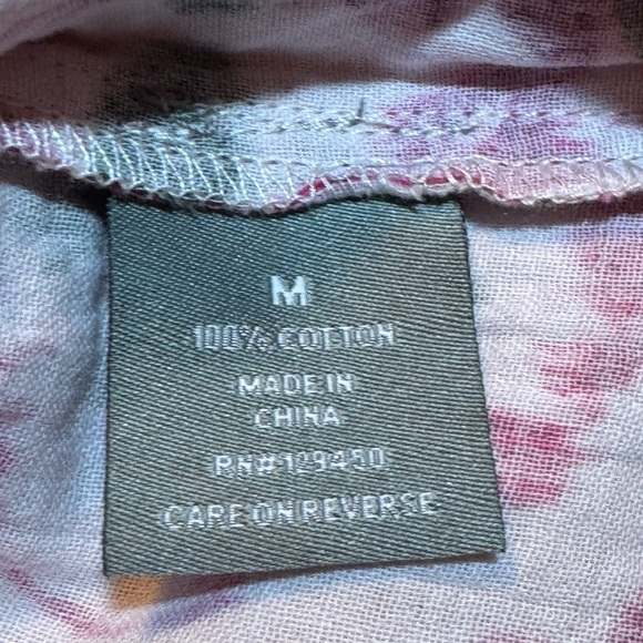 Berkley Jensen Gauze Shirt Dress M - Picture 5 of 7